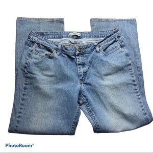 jeans straight leg light wash 16 Lee Riders Y2K everyday straight slight flare